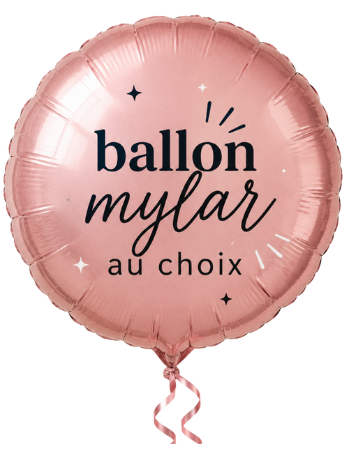 Ballon Mylar écrit ballon mylar au choix